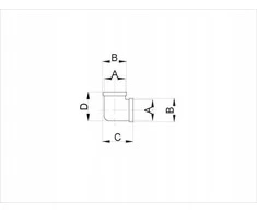 Hydroland KOLANKO CHROM "6" 20 // ŁC.K.6.20