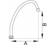 Hydroland Z 1 / 2 ilgio 270 mm HIDROLAND W16Z270