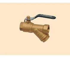 Hydroland TYTAN 1 "vandens rutulinis vožtuvas su filtru - ZKWF-25-WW