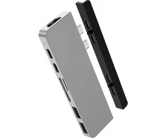 Stotis / replikatorius HyperDrive USB-C (HD28C- GRAY)