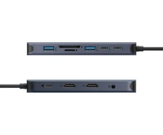 Šakotuvas HyperDrive Kita USB-C stotelė / replikatorius (HD4006GL)