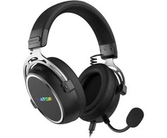 Ausinės Hator Hypergang 3 USB ESH50 RGB juoda