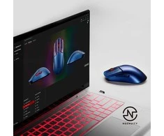 HyperX „Pulsefire Haste 2 S“ belaidė žaidimų pelė, tamsiai mėlyna