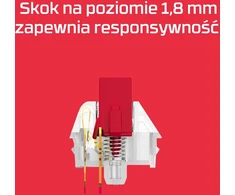 Klaviatūra HyperX linijinis jungiklis