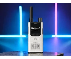Nešiojamoji radijo stotis Hytera HYTERA Radijo DMR+analoginė HYT-S35, UHF 400-470 MHz, 2200 mAh, BT V 5.0, Balta