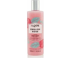 I Love English Rose Hydrating Dušo želė, 360 ml