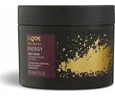 „I Love“, „Wellness Energy“, veganiškas, šveičiamasis kūno šveitiklis, 350 g