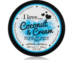 Drėkinamasis kūno sviestas „I Love Coconut &amp; Kreminis“, 200 ml
