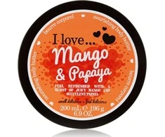 I Love Mango &amp; Papaya Hydrating Body Butter, 200 ml