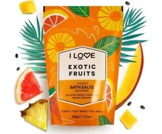 I Love Signature Collection Exotic Fruits Bath Salt, 500g