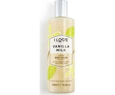 I Love Signature Collection Vegan Cleansing Vanilla Milk Kūno prausiklis, 360 ml