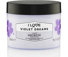 I Love Signature Collection Vegan Hydrating Violet Dreams Body Butter, 330 ml