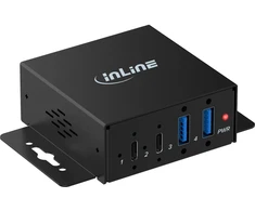 I-TEC InLine® USB 3.2 pramoninis šakotuvas, 4 prievadai, 2x USB-A, 2x USB-C