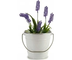 Ibergarden Kibiro tipo vazono dangtelis, cinkuotas, baltas, Ø 16 cm