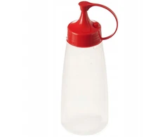 Ibili Orion Buteliukas padažui 525 ml su dozatoriumi raudonas