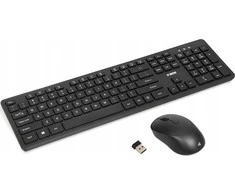 Kompiuterio Klaviatūra Ir Pelė - iBOX Workstation Pro Juoda