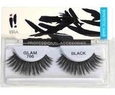 Ibra GLAM Glam 700 Juodas dryžuotos blakstienos