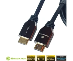 Kabelis Brackton HDMI - HDMI v2.1 0.5m 10K 120Hz