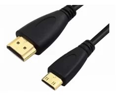 Kabelis Brackton HDMI Male - mini HDMI Male 3m Juodas