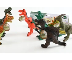 Icom figūrėlė Dinozauras su švilpuku 6 vnt