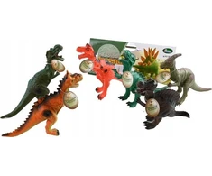 Icom figūrėlė Dinozauras su švilpuku 6 vnt