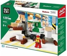 Icom Konstruktorius Klocki Blocki Raben Forklift 125 elementai