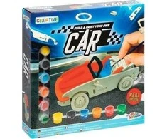 Icom Medinis konstruktorius-automobilis, 6 dažai + teptukas