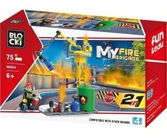 Konstruktorius BLOCKi MyFireBrigade 2viename KB0854 75vnt