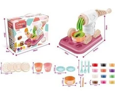 Icom rinkinys, skirtas makaronų gamybai iš plastilino