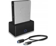 ICY BOX IB-1122-U3-B 1x SATA į USB 3.2 Gen 1 juodas