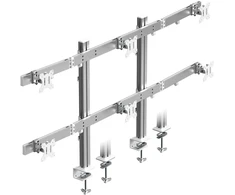 Laikiklis Nezatříděno Icy Box Stojak na 6 monitorów do 32'' Diamond Stand 666 (61219)