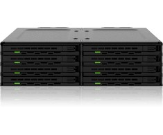 Icy Dock Kieszeń Icy Box IcyDock 8x2.5'' SATA/SAS in 1x5.25''m bay mobile rack