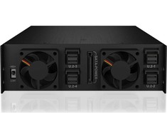 RAD ICY BOX IB-2242U2K 13,3 cm (5.25″) Atminties disko dėklas Juoda