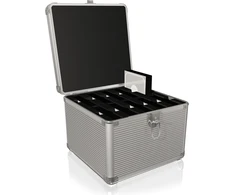 ICYBOX IB-AC628 Icy Box Aliuminio lagaminas 2,5 ir 3,5 HDD, Sidabrinis