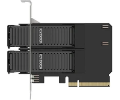 Icy Dock IcyDock Adapteris 2x M.2 NVMe to PCIe 4.0 x8 card bifurcation