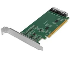 Icy Dock IcyDock Adapteris 2x SlimSAS 8i to PCIe Adapteris with Redriver