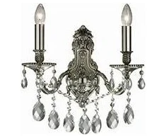 Ideal Lux sieninis šviestuvas Ideal Lux sieninis šviestuvas Gioconda AP2 2x40W E14 sidabrinis 044910