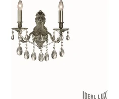 Sieninis šviestuvas Ideal Lux Wall lamp with 2 lights GIOCONDA, E14, baltas