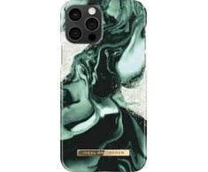 Dėklas Ideal Of Sweden IDEALUS ŠVEDIJA IFCAW 21-I2061-320 IPHONE 12/12 PRO CASE GOLDEN OLIVE MARMRU