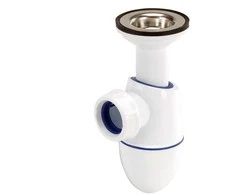 Ani_Plast Praustuvės sifonas 11/4×32 su atšaka s/m