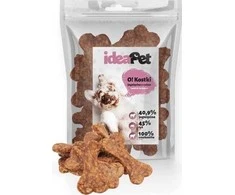 IdeaPet IDEAPET 500g ĖVIENOS KUBAI SU RYŽIAI 9cm