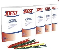 Idest PLAST ATGARA 10MM/100VNT RAUDONA