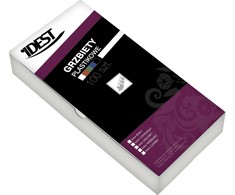 Idest Plastikinės įrišimo šukos 6mm baltos 100vnt. (BEGGP060WHPX0100001)