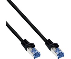InLine ® Langų kabelis, 6A kat., S / FTP, PE lauko, juoda, 25m