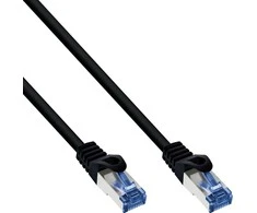 InLine ® Langų kabelis, 6A kat., S / FTP, PE lauko, juoda, 30m
