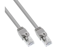 InLine ® FTP PiMF Cat.6 sertifikuotas pilkas 0.3m