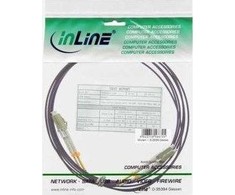 InLine Panch- Cable - SC multi- mode (M) - SC multi- mode (M) - 50.0 m - stiklo pluošto - 50 / 125 mikrometras - OM4 - Halogenas laisvai violetinis (88526P)