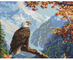 Ideyka Deimantinė mozaika – „Peak Guardian“ 40x50cm