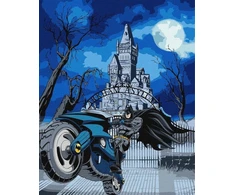 Ideyka Art Active *****Malow.po nr.40x50 WB Betmenas Betmeno motociklas 88197