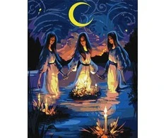 Ideyka Tapyba pagal numerius - Magic Night 40x50cm
